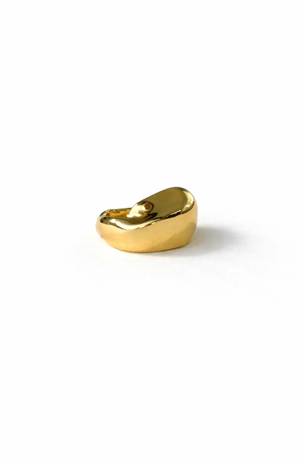 ANEL ORGÂNICO B. OURO 18K