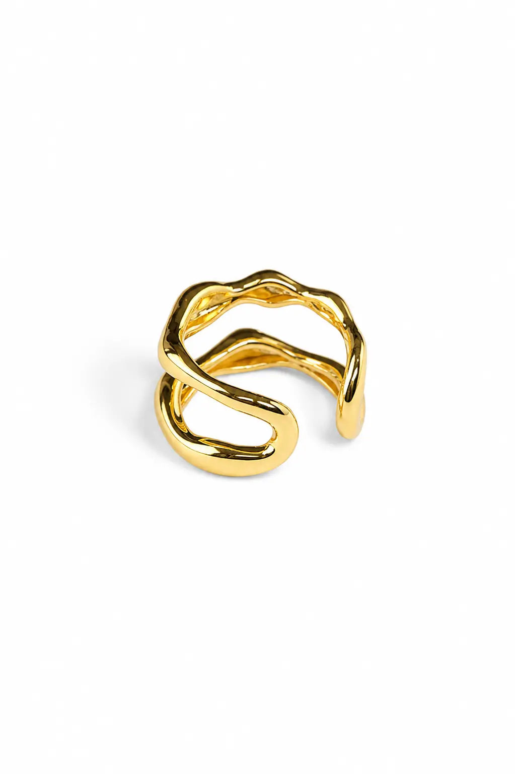ANEL DUPLO B. OURO 18K