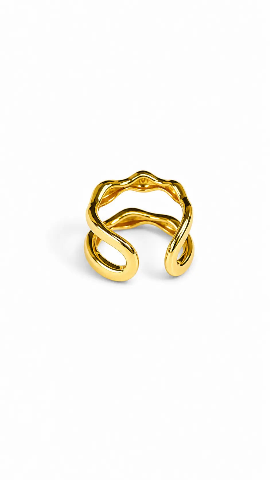 ANEL DUPLO B. OURO 18K