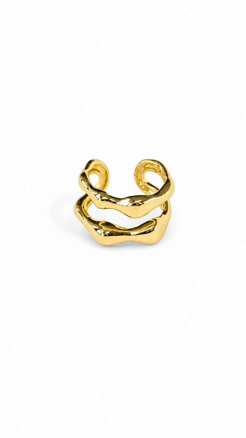 ANEL DUPLO B. OURO 18K