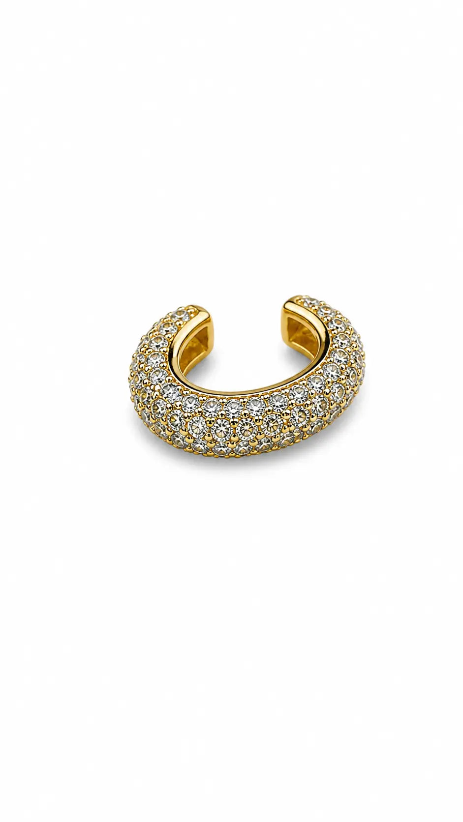 PIERCING FAKE ZIRCÔNICAS TOTAL B. OURO 18K