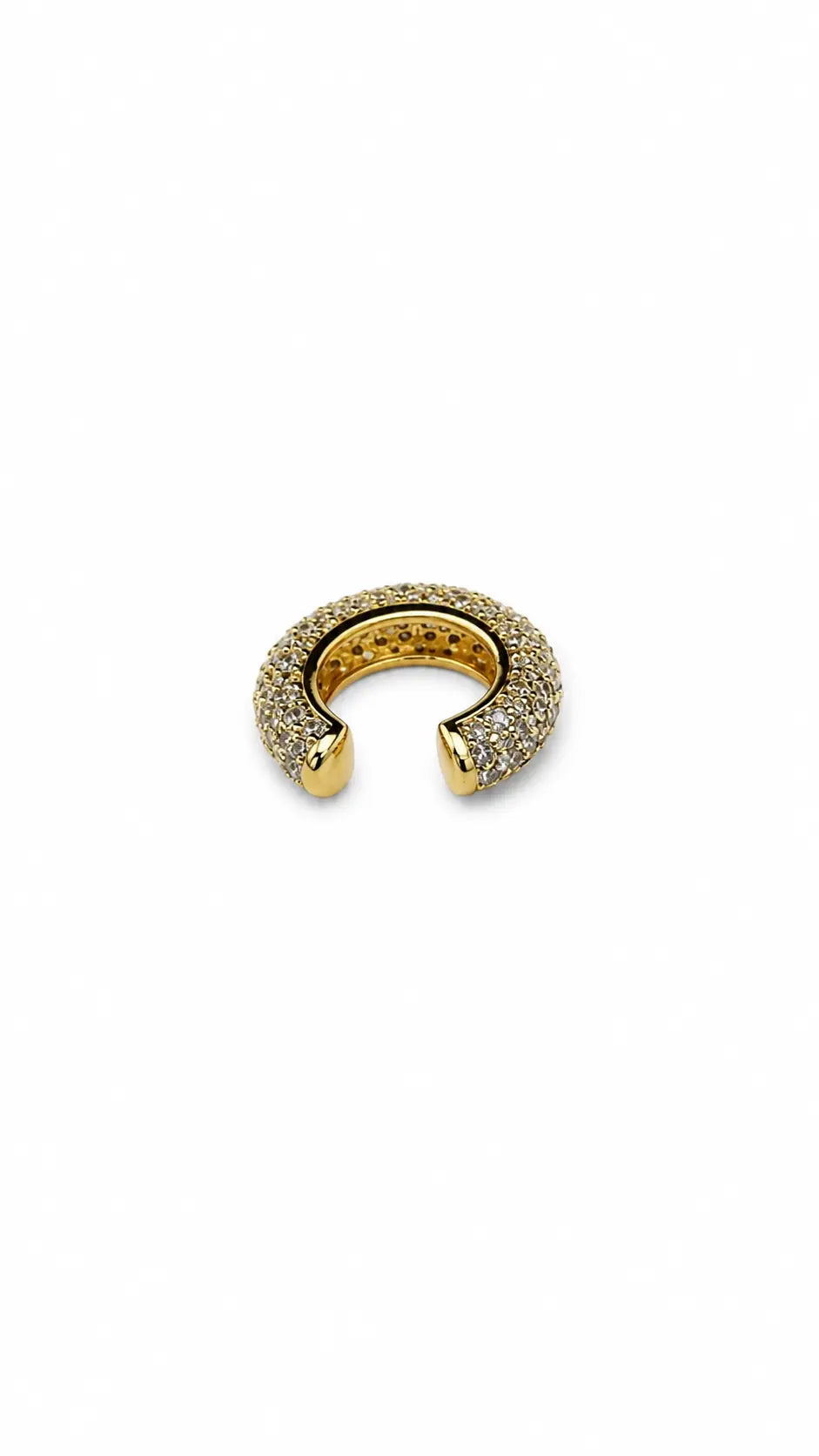 PIERCING FAKE ZIRCÔNICAS TOTAL B. OURO 18K