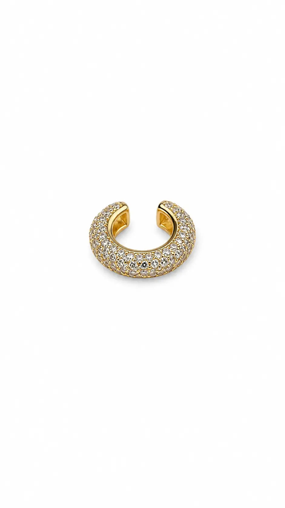PIERCING FAKE ZIRCÔNICAS TOTAL B. OURO 18K