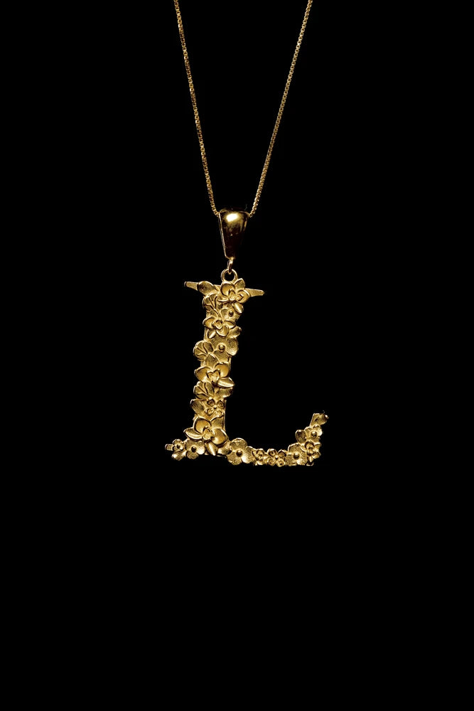 PINGENTE LETRA DESPERTAR DOURADO