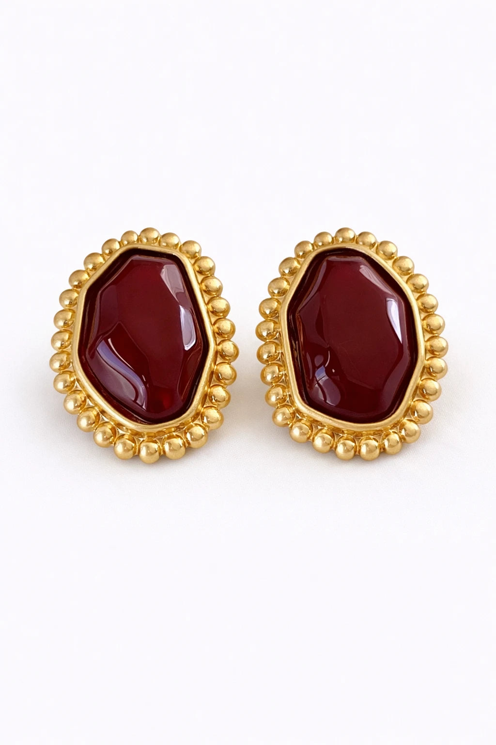 BRINCO COM PEDRA BORDEAUX